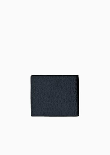 Armani Exchange Herren Logo Bifold Navy/Mirage Grey, Einheitsgröße, S