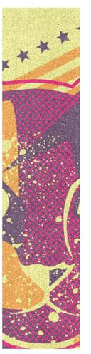 Katze Graffiti Rot Mode Muster Skateboard Griptape Rutschfest Selbstklebend Longboard Griptapes Aufkleber Griffband(9x33in,44x10in 1pcs)