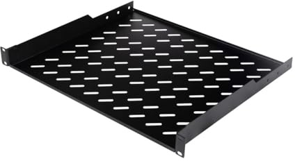 Equip Fachboden fest 19 für Serverschränke, 1U 60cm schwarz