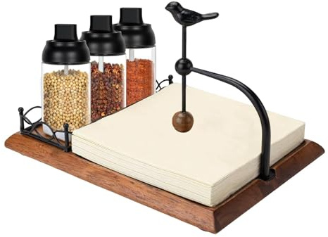 Dispenser di tovaglioli con braccia pesanti - Porta carta da pranzo a casa con braccia pesanti | Porta tovaglioli Piano | Porta carta da pranzo a casa | Porta tovaglioli