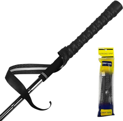 Cinta Para Empuñaduras De Palos De Golf, Cinta Sobregrip De Golf Absorbente De Impactos, Accesorio Deportivo De Instalación Rápida Para Golfistas Jóvenes Y Adultos