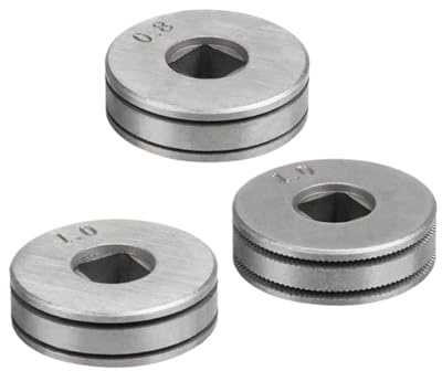 Vorschubwalze für Schweißdraht Drahtvorschub-Radrolle 0,8 mm 1,0 mm 1,2 mm Doppelgröße(0.6mm-0.8mm(V))