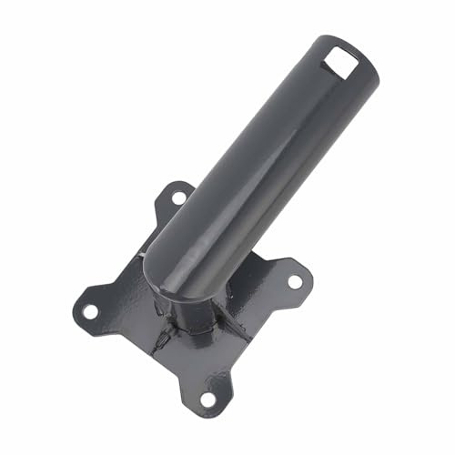 Bewinner Support Pivotant pour , Kit de Montage sur Toit en Aluminium Durable, pour Installation Robuste de Parabole Internet par Satellite sur le Mur ou le Toit (Version courte)