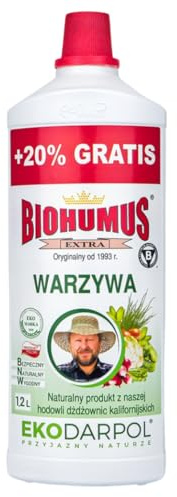 Concime orto biologico liquido 1,2L - humus di lombrico ortaggi - organico