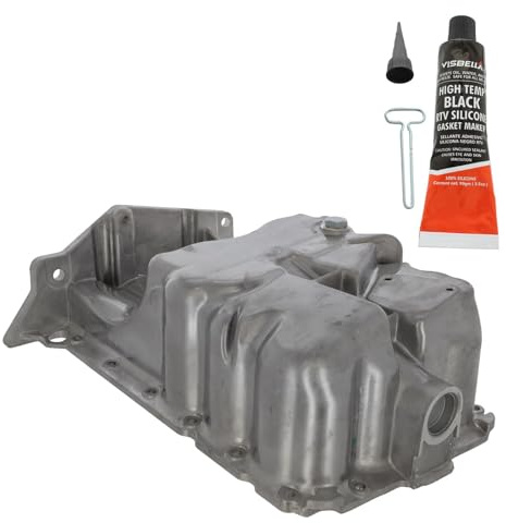 XYZ Parts Engine Oil Sump Pan With Gasket Sealant Replacement Compatible With Vauxhall Adam Hatchback 2012-2020 1.2 1.4 Petrol - 25196122, 25196123, 25200827, 25200829, 55562727, 55562729
