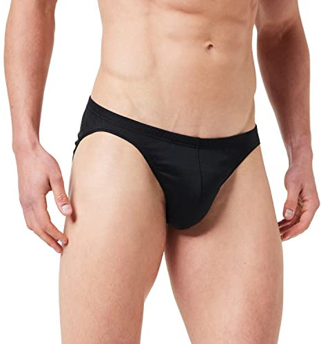 HANRO Herren Mini Slip Cotton Sporty (0199 black), Gr. M