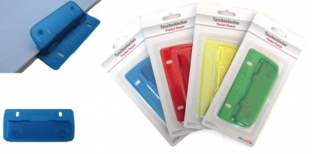 Büro-/Schulbedarf Taschenlocher, farbig