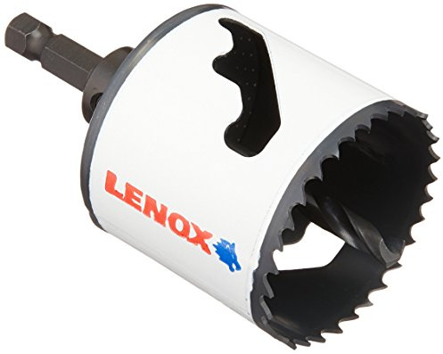 LENOX Tools Hole Saw, Bi-Metal, Speed Slot, Arbored, 2-1/8-Inch (1772951)