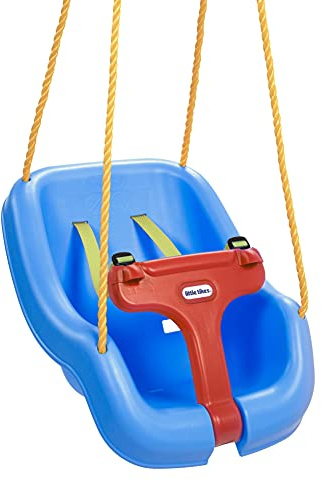 Little Tikes 2-in-1 Snug 'n Secure Swing, Blue