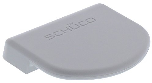 Schüco Balkontürgriff Ziehgriff + ToniTec Schraubenset Terrassentürgriff Achatgrau (RAL7038)