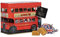 London Bus Souvenir Fudge Traditional Tin - Fudge Sweet Tin with Individually Wrapped Sweets, English Retro Sweets Gift Box - British Souvenirs Gifts, Fathers Day Hamper Ideas for Dad