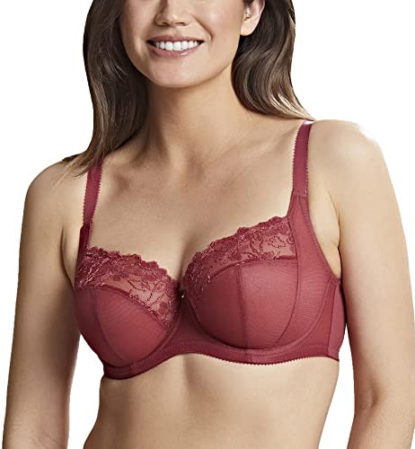 10445 Panache Emilia Full Cup Bra - 10445 Mineral Red