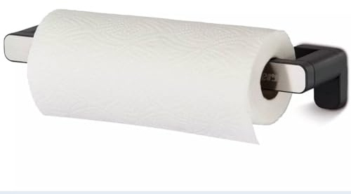 Enders® Grill MAGS® Küchenrollenhalter, Magnetischer Papierrollenhalter für Jede Küchenrolle, Küchenrollenspender, Zewa Rollenhalter, für Enders® Gas- & Elektro- Grills, schwarz/Edelstahl, #7711