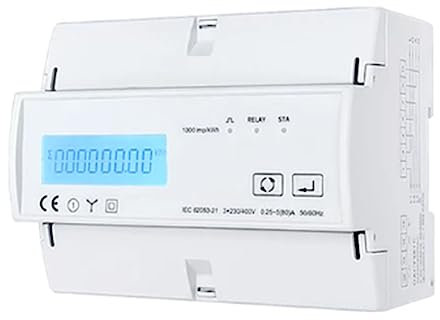Pinafresa 3 Phase Energy Meter KWh Power Monitor Wattmeter Tuya App Remote Switch on Off 3X110/190V 230/400VAC