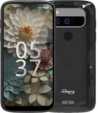 Unihertz Jelly Max, The Smallest 5G Android 14 Smartphone 66W 100MP Panda Glass NFC OTG