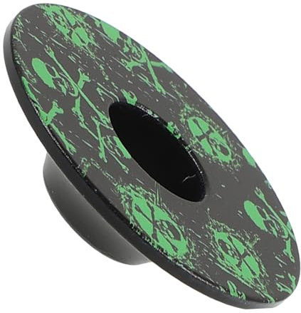EXAOMBLE Copri Serie Sterzo Resistente alla Pressione Bici in Lega di Alluminio Design Semplice e Facile da Installare per Mountain Bike