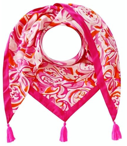 Zwillingsherz Damen Dreieckstuch Schal großes Tuch Trend Frauenschal | Accessoire Schals und Tücher modischer Begleiter