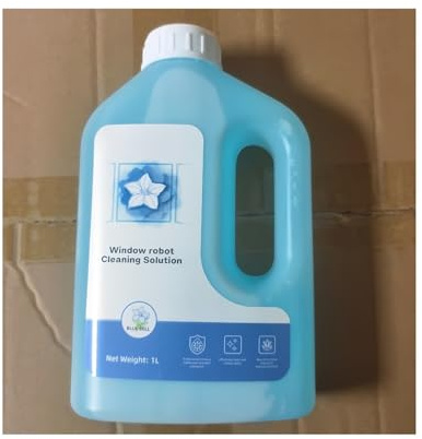 Soluzione detergente for robot lavapavimenti da 1 litro, compatibile con ECOVACS DEEBOT T30 T30S T50 X5 X8 X9 PRO OMNI W1Pro, detergente concentrato for pavimenti, formula senza aloni