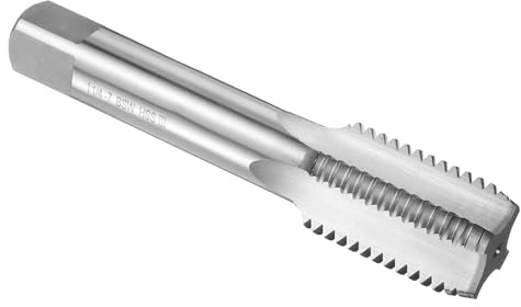 QUARKZMAN Tarauds à Main, 1-1/4-7 BSW 2B Taraud Finisseur Britannique à droit en Acier Rapide HSS6542(M2), Tarauds et Filières Durables pour Outil Taraudage Vis Réparation Bricolage