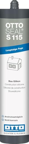 OTTOSEAL S 115 Bau-Silikon 310 ml Kartusche C14 alu