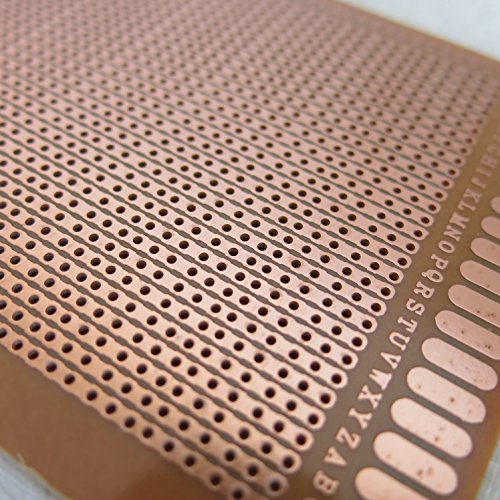5 stk 9X15cm Streifenraster Veroboard Stripboard Prototype Paper PCB punktraster lochraster Platine Leiterplatte Universal Experiment Matrix Circuit Board Bakelite