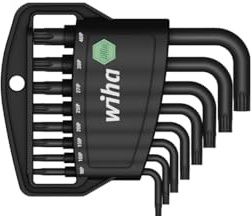 Wiha Juego de llaves Allen en soporte Classic TORX PLUS®, de 9 unid., acabado en oxidación negra (36459)