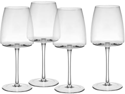 Mikasa Cora Set Of 4 White Wine Glasses