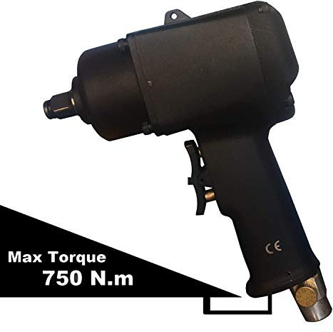 GrecoShop Avvitatore ad aria compressa/pneumatico/ad impulsi 1/2 professionale