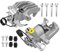 Bapmic Bremssattel Hinterachse Satz Links + Rechts mit Schrauben Führungsbolzen 8E0615423 8E0615424 für A4 A6 Avant