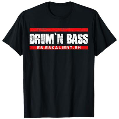 Drum And Bass Musik DnB Rave Drum & Bass T-Shirt