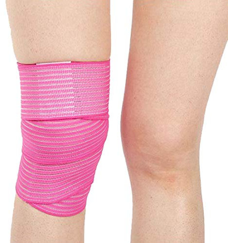 RONGJJ Premium Knieschützer Selbstklebend Medizin Unter Druck setzen Bergsteigen Schutz Sport Dehnen Verband für Laufen, Wandern, Joggen, Männer und Frauen Profi