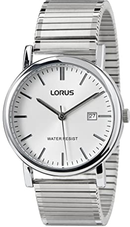 Lorus Orologio analogico al quarzo da donna RG855CX5, argento, Bracciale