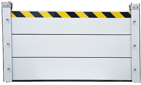 AAMNA Flood protection barrier water, 90/100/120/130/140/150cm outdoor garage doors flood protection barrier, basement window flood protection barrier removal, permanent, 90 x 60cm
