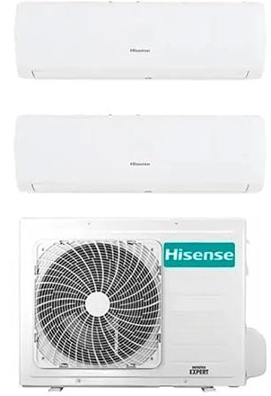 Climatizzatore Inverter Hisense IQ plus Wi-fi Dual Split 12000+18000 Btu 3AMW62U4RJC R-32 A++
