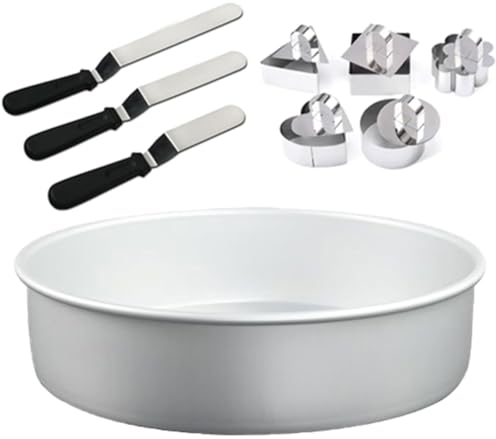 Spatule À Glaçage Coudée, Plat À Gâteau Et Spatule En Acier Inoxydable, Plat À Gâteau Au Fromage Antiadhésif, For La Maison, La Cuisine, La Pâtisserie (Color : 14 inch, Size : 4.2 * 4.2 * 2.1inch)