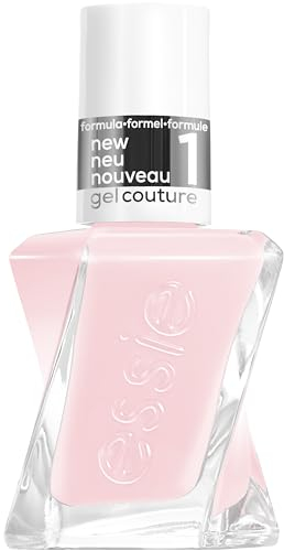 essie Gel by Essie, smalto per unghie a lunga durata con finitura lucida, manicure senza luce UV, gel couture, colore n. 484 opaco of fiction, rosa, 1 x 13,5 ml
