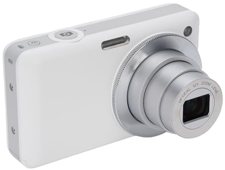 4K Digitalkamera, 10x Optische Zoom 64MP Autofokus -Vlogging -Kamera mit 3 Im HD -Bildschirm, 2X Digital Zoom Compact Travel Camera mit Blitzableitungen, für die Fotografie, für