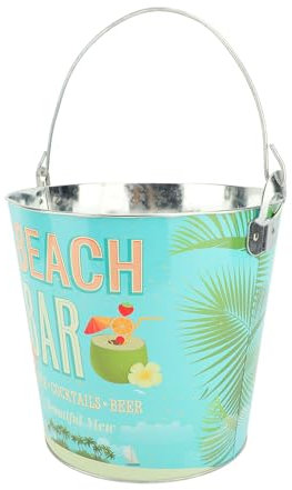 Secchio di Ghiaccio Portatile Ispessato Vasca da Bevanda Isolata Versatile Costruzione di Sicurezza Robusta per Decorazioni per la Fattoria Accessori da Bar Esterni le Bevande Funzionali Ed Eleganti