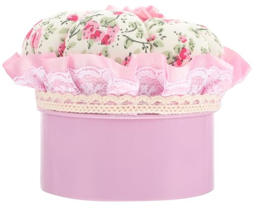 WOONEKY Porta Spilli Cucito Decorativo e Pratico Cuscino per Aghi e Piccoli Strumenti Custodia Sicura e Versatile per Cucito e Lavoro Maglia Design Elegante e Facile da Usare