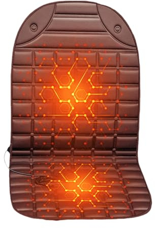Coussin Chauffant Pour Siège De Voiture – Chauffage Électrique Pour Siège De Voiture, Tapis Chauffant Pour Automatique, Fournitures De Chauffage De Véhicule 12 V Pour Voitures, Camions, Co