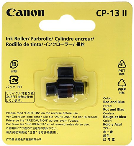 Canon Bobine du Ruban encreur CP-13 II Noir/Rouge