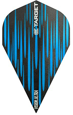 Target Vision Ultra Spectrum Dart Flights, 100 Micron, blau, 1 Set