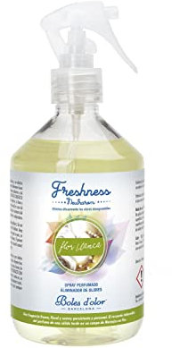 Boles d'olor Freshness Spray para eliminar los malos olores - Flor Blanca 500 ml.