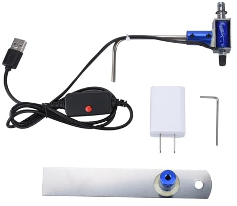 DAGIJIRD Tastiera del computer Clicker Auto Click Game Assistance Hang Up Artefatto con cavo adattatore di alimentazione