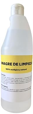 Pack de 2 botellas de VINAGRE BLANCO DE LIMPIEZA. LIMPIADOR ECOLÓGICO Y NATURAL.