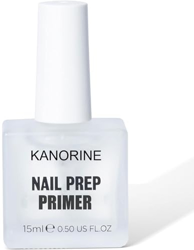Kanorine naturlig nagelbindningsprimer 15 ml a0327 – syrafri överlägsen bindning för gelnagellack, lim, UV-gelpolish