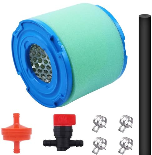 ZAMDOE Filtre à air 393957 393957s compatible pour Briggs et Stratton 393957 393957S 390930 4016 moteur horizontal, pour John De-ere PT9334 LG393957S LG393957 PT4301 tondeuse à gazon