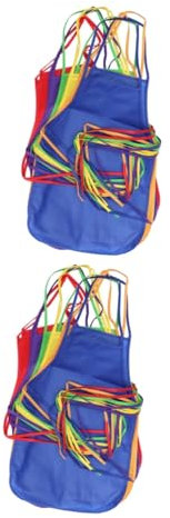 Mikinona Stk Kinderschürze malschürze für kinder grillschürze Schutzschürze Kunstschürze für Kunstkittel für Jugend Kunstmalerei-Schürze Künstlerschürze