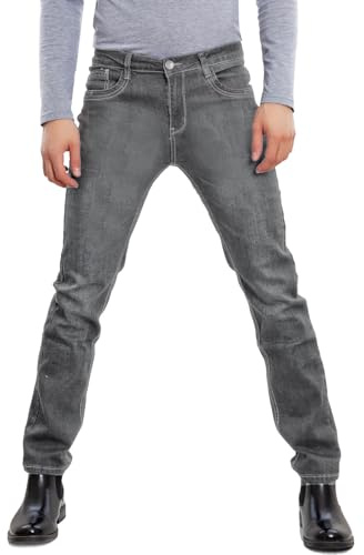 Toocool - Vaqueros de Corte Regular para Hombre, Pantalones Hombres de Algodón, Vaqueros de Cintura Media, Jeans Tejanos Hombre LE-2487 [44, 3325 Gris]