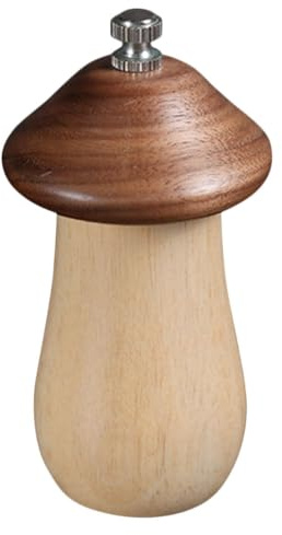 Cabilock Salz Und Pfeffer Mühle Aus Holz Tragbarer Pfefferstreuer Mit Keramikmahlwerk Für Küche Und Tisch Bruchfest Und Nachfüllbar